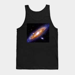 The Andromeda Galaxy in High Resolution Nasa Hubble Space Telescope Image Tank Top